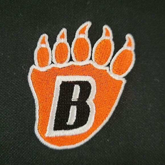 Nike Women's Black DRI-FIT Quarter Zip Long Sleeve Pullover Top - Picture 9 of 13